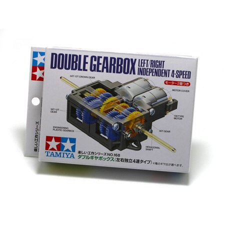 Tamiya 70168 Double Gearbox L/R Independ 4-Speed Tamiya 70168 Double Gearbox L/R Independ 4-Speed