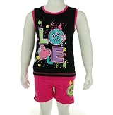 Young Hearts Love Tank & Shorts Set