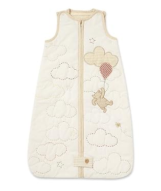 Classic Winnie the Pooh Sleeping Bag 0-6mths - 1 Tog