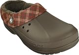 Crocs Blitzen Winter Plaid - Chocolate/Chocolate