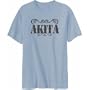Akita - Ornaments / Urban Style Dogs Mens T-Shirt (Silver Gray, Size Large)