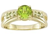 10KT 1.00CTW PERIDOT RING
