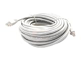 WHITE 100FT CAT6 CAT 6 RJ45 PATCH ETHERNET NETWORK INTERNET CABLE 100' FT