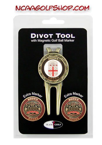 Brown Bears Divot Tool Ball Marker Set Tg3