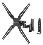 Level Mount AISTA Small Dual Arm Tilt/Pan/Extend LCD Mount (Black)