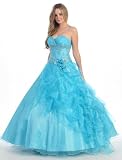 Ball Gown Formal Prom Strapless 2 in 1 Designer Short/Long Wedding Dress #231