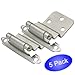 5 Pair Pack - Cosmas 17128-SN Satin Nickel Cabinet Hinge 3/8