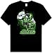 Search : Green Lantern GREEN and GRAY Justice League Adult Black T-shirt Tee Shirt