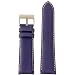 Watch Band Nylon and Leather Blue 20mm