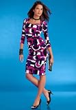 Envelope Collar Knit Dress