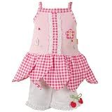 Little Girls Clothes PINK CHECK Top Capri Set LE TOP Boutique Spring 2T-6X