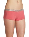 Calvin Klein Womens Metallic Chrome Cotton Short