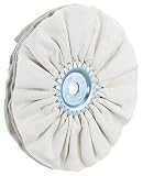 Woodstock D2520 8-Inch by 12 Ply by 5/8-Inch Hole Soft Airway Buffing Wheel