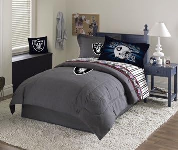 Oakland Raiders NFL Denim Pillow Sham