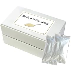 豚皮ゼラチン10g×100袋 ゼラチン顆粒100% 豚皮由来