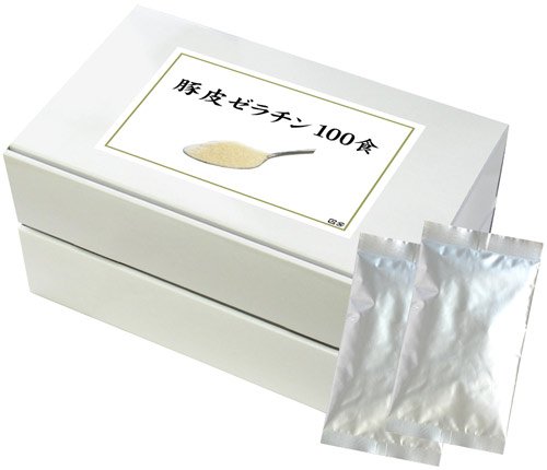 豚皮ゼラチン10g×100袋　ゼラチン顆粒100％　豚皮由来