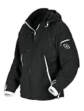 Barcelona Jacket - Adult Medium, Black/White
