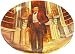 Knowles Gone With the Wind Plate Rhett