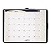 Quartet CT2317 Tack & Write Monthly Calendar Board, 23 x 17, White Surface, Black Frame
