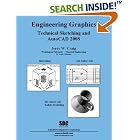 Click here to buy Engineering Graphics Technical Sketching and AutoCAD 2008 by  Jerry Craig.