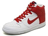 Nike - Nike Dunk High Mens Shoes White Varsity Red