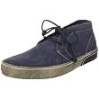Blackstone Men's Desert Crepe Lace-up Boot,Sapphire,45 EU(12-12.5 M US)
