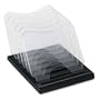 Deflecto 39090104B deflect-o Document Browser, Clear Dividers/Black Base