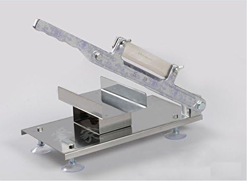 VentureMax Manual Stainless Steel Frozen Meat Slicer Beef Mutton Slicing Machine Meat Vegetable Cutting Machine