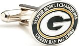 Cufflinks Inc Men's Green Bay Packers SB Cufflinks Green/Gold