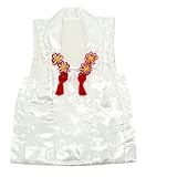 ［京都きもの町］ 被布コート 単品 白 被布 七五三 (AC無地)