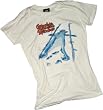"Grandma GOT RUN OVER BY A Reindeer" Crop Sleeve Fitted Juniors T-Shirt