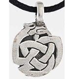 Jormungandr's Will Celtic Knot Pendant Necklace Charm Wicca Wiccan Pagan Metaphysical Spiritual Religious Men's Women's Jewelry Amulet