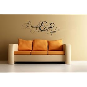 "Lovers-Alessandro & Aisha" V�ritable Autocollant Mural. Papier unique de 150cm autoadh�sif pr�d�coup�, trac� pour son contour, sans bordure et couleur de fond respective noire.