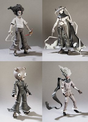 Afro Samurai Action Figure Set of 4