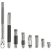 Starrett 823MAZ Tubular Vernier Inside Micrometer Set, 40-200mm Range, 0.01mm Graduation, +/-0.0025mm Accuracy