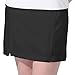 Monterey Club Ladies' Dry Swing Notched Detail Texture Solid Pull-on Knit Skort #2856