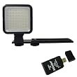 YONGNUO SYD-0808 64 LED Photo Video Light Fill Light News lamp w/AGPtek USB 2.0 All in one card reader