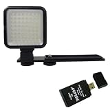YONGNUO SYD-0808 64 LED Photo Video Light Fill Light News lamp w/AGPtek USB 2.0 All in one card reader