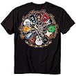You Can Never Have too Many Guitars Graphic Logo T-Shirt