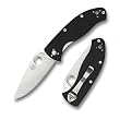 Spyderco Tenacious G-10 Handle Folding Plain Edge Knife