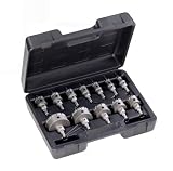 Champion CT7P-MECHANICAL-1 Carbide Tipped Hole Cutter Mechanical Set, 12-Piece