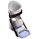 Nice Stretch ORIGINAL Plantar Fasciitis Night Splint with Polar Ice Cold Therapy, Collapsable, Medium