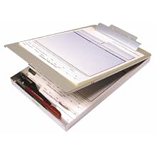 Adams Forms Holder, Top Hinge, 8.5 x 12 Inches, Aluminum (AFH31)