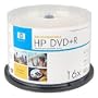 16X Write-once DVD+r Spindle with Ink Jet Printable Surface