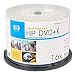 16X Write-once DVD+r Spindle with Ink Jet Printable Surface Image