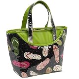 Picnic At Ascot 350BD-BLK Beach Day Small Insulated Tote - Black