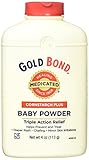 海外直送品Gold Bond Gold Bond Medicated Baby Powder Cornstarch Plus, 4 oz