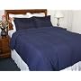 Newpoint Microfiber Twin Duvet Mini Sets, Navy