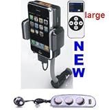 Apple iPhone FM Transmitter w/ Car Charger & Remote