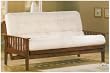 BEAUTIFUL DIRTY OAK FINISH FUTON FRAME